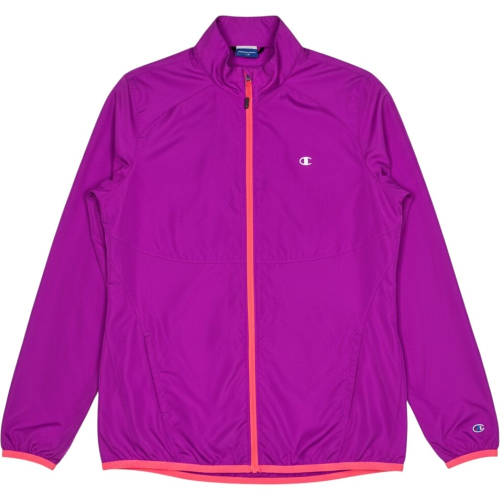 Champion Elite Womens Purple Full Zip Lightweight Track Jacket Windbreaker Small